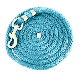 Partrade Rope Halter Two Training Knots Equi-Sky Glit Confetti Turquoise 