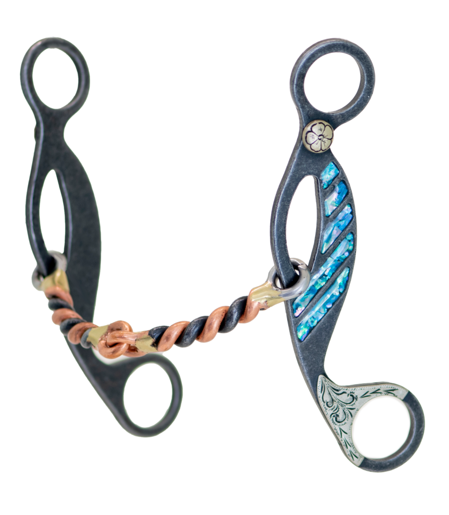Mors Filet Argentin Reinsman – Cuivre Lisse, Modèle 424, équitation